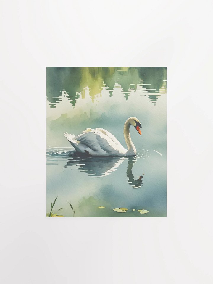 Swan Matte Poster product image (2)