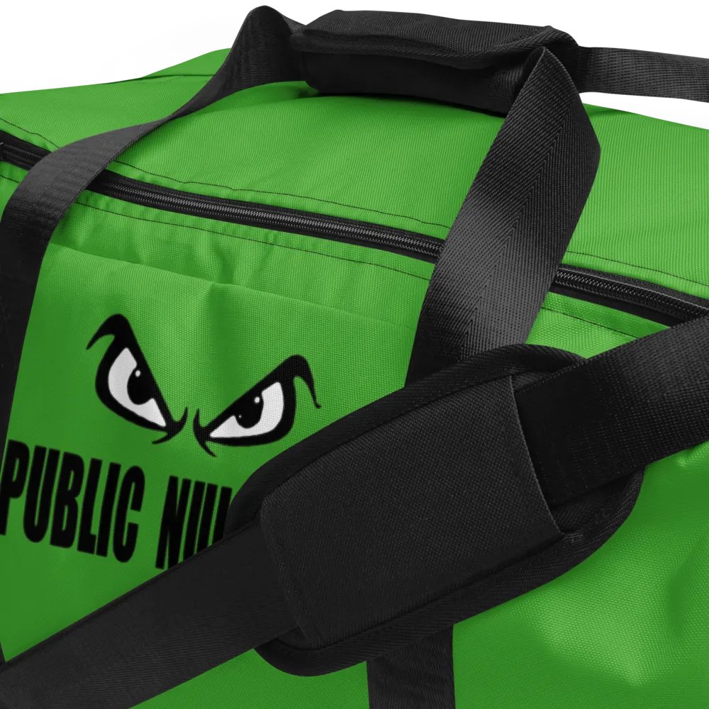 Public Nuisance: Lime Green Duffle Bag product image (6)