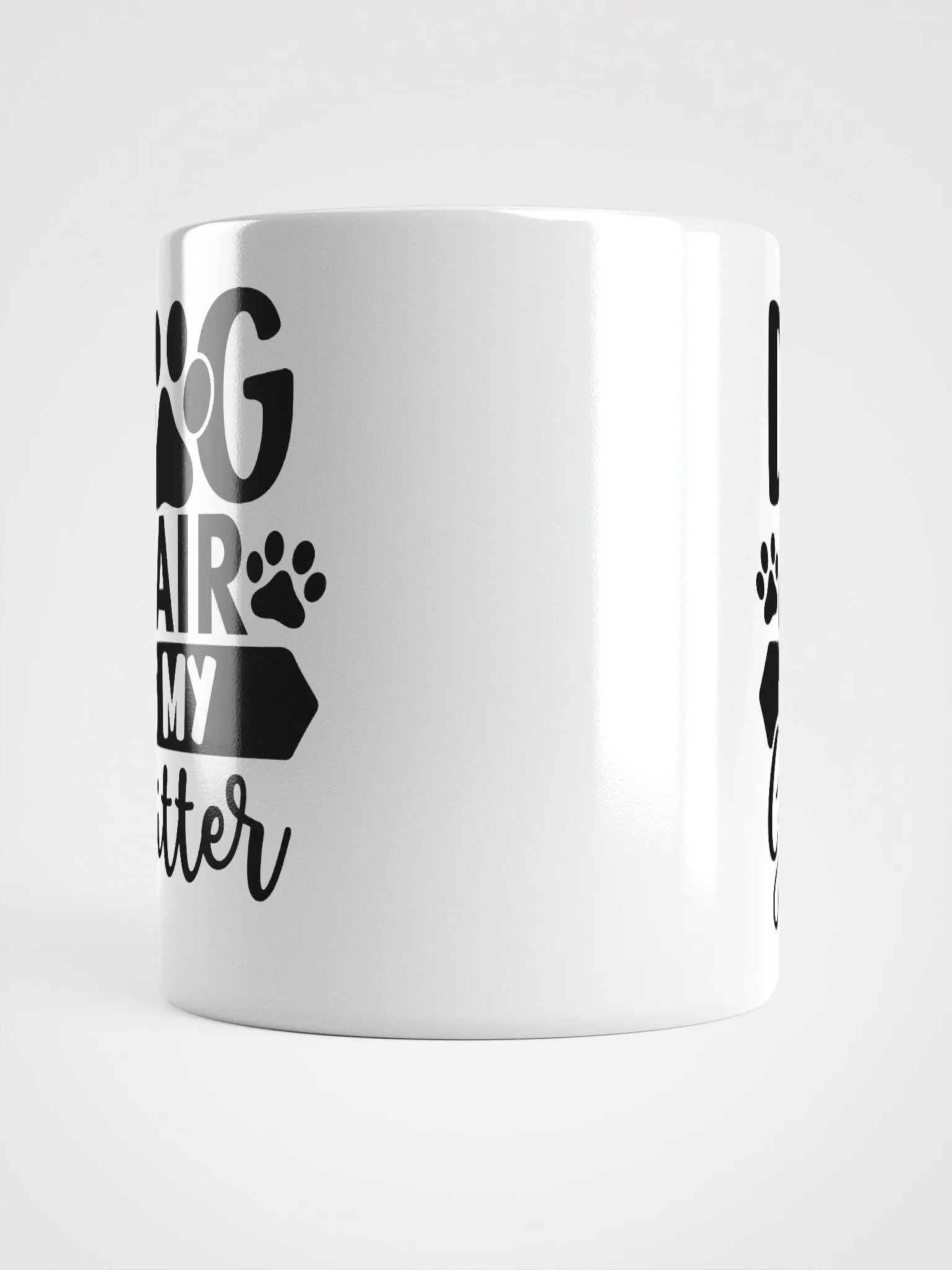 Dog Hair is My Glitter Glossy Mug product image (15)