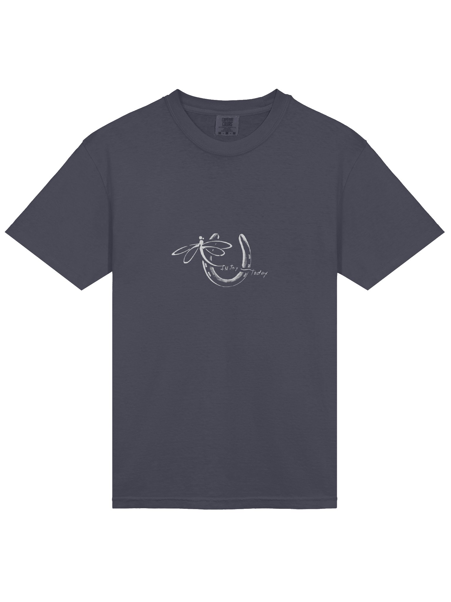 InJoy Today Daily Joy T‑Shirt | Premium Heavyweight Cotton T‑Shirt with InJoy Today Logo product image (2)