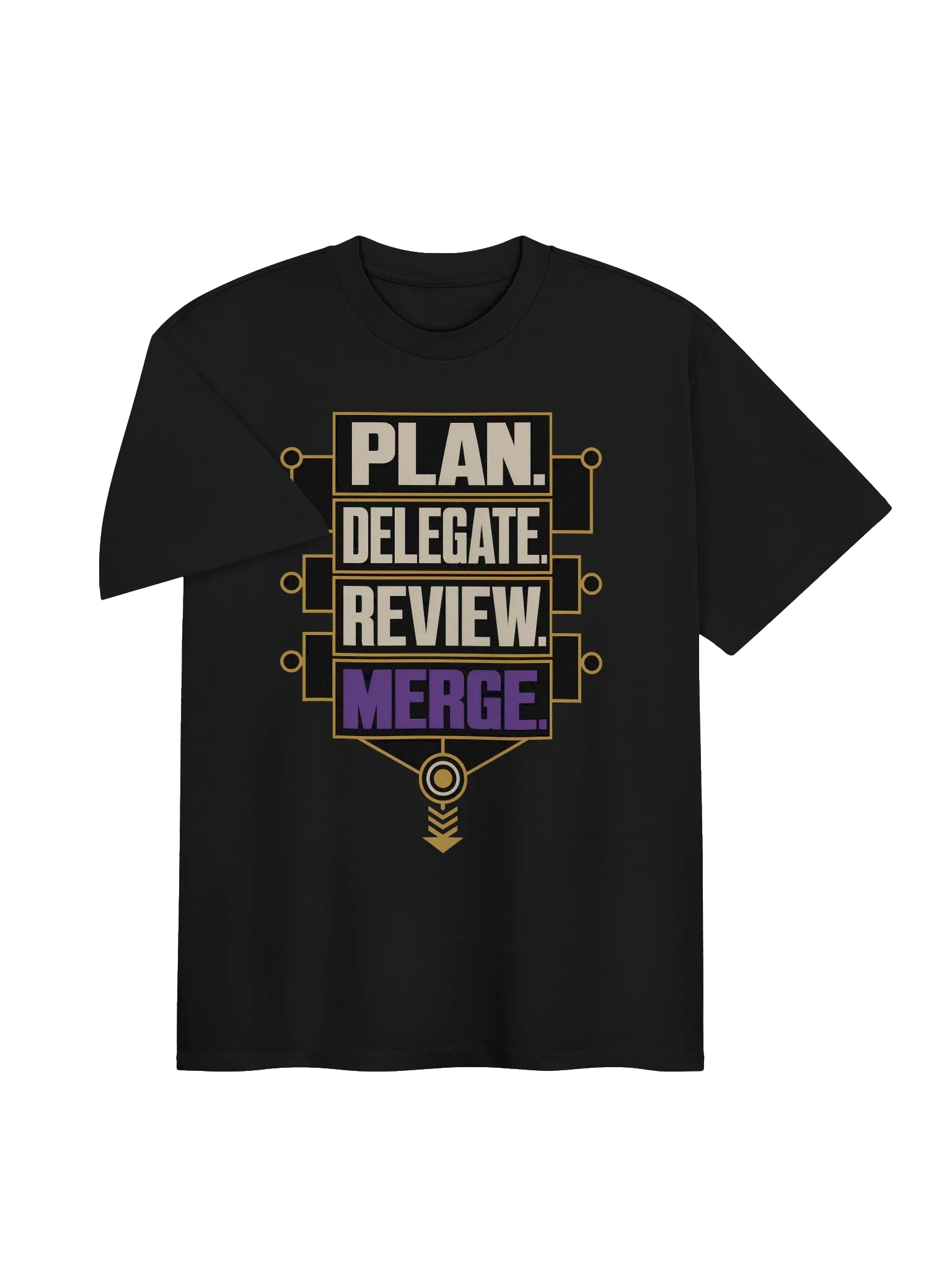 Merge Protocol Tee — view 3