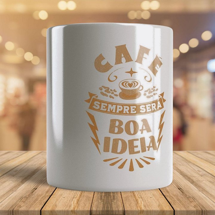 Café sempre será BOA IDEIA - Caneca product image (1)