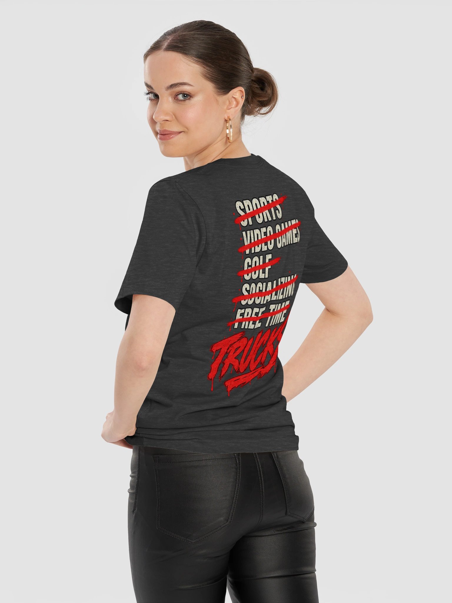 Gettin’ Junk Done Garage — Trucks Over Everything Tee product image (40)
