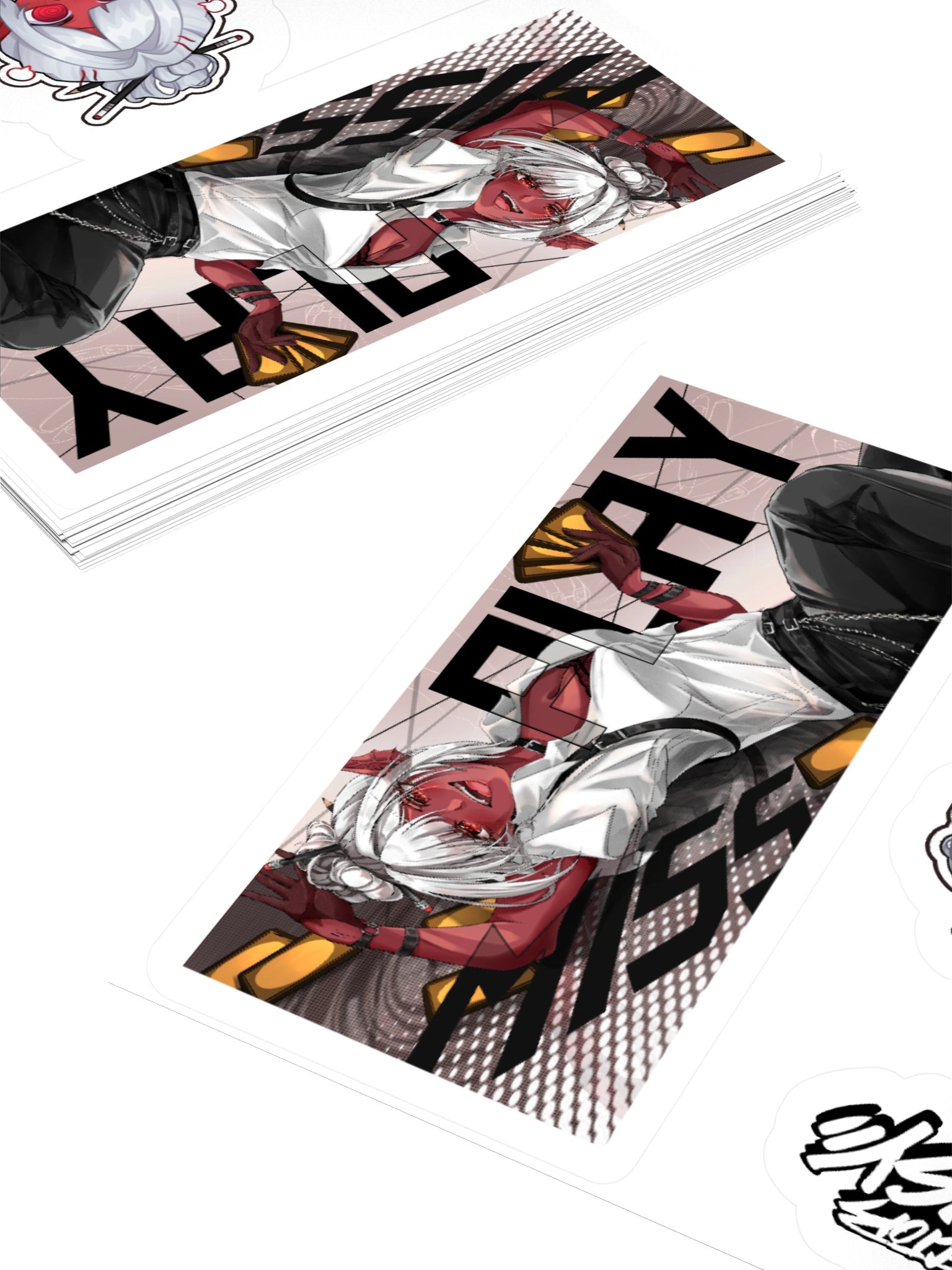 Miss Play Sticker Pack product image (12)