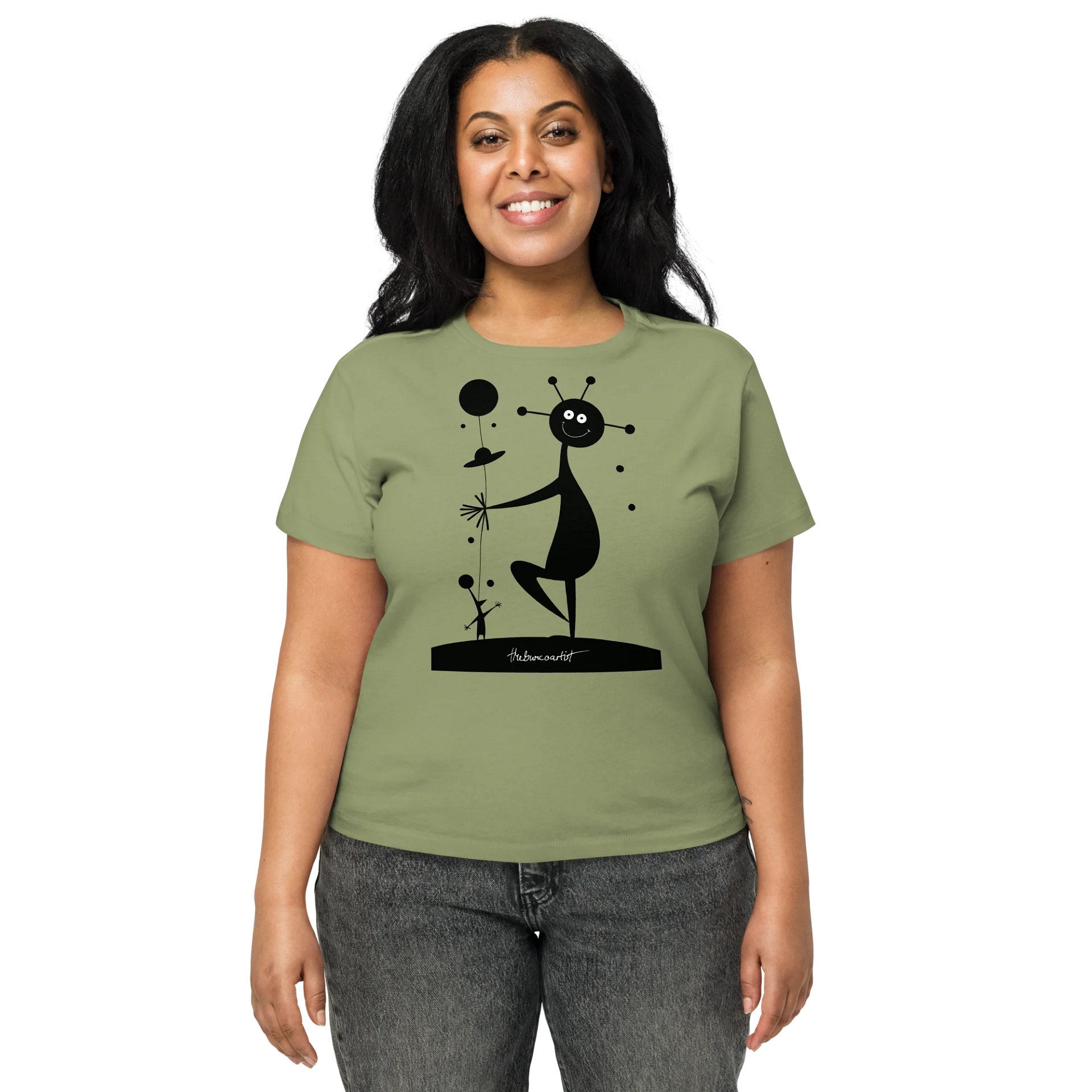 Cotton Heritage Women's High-Waisted Tee product image (1)