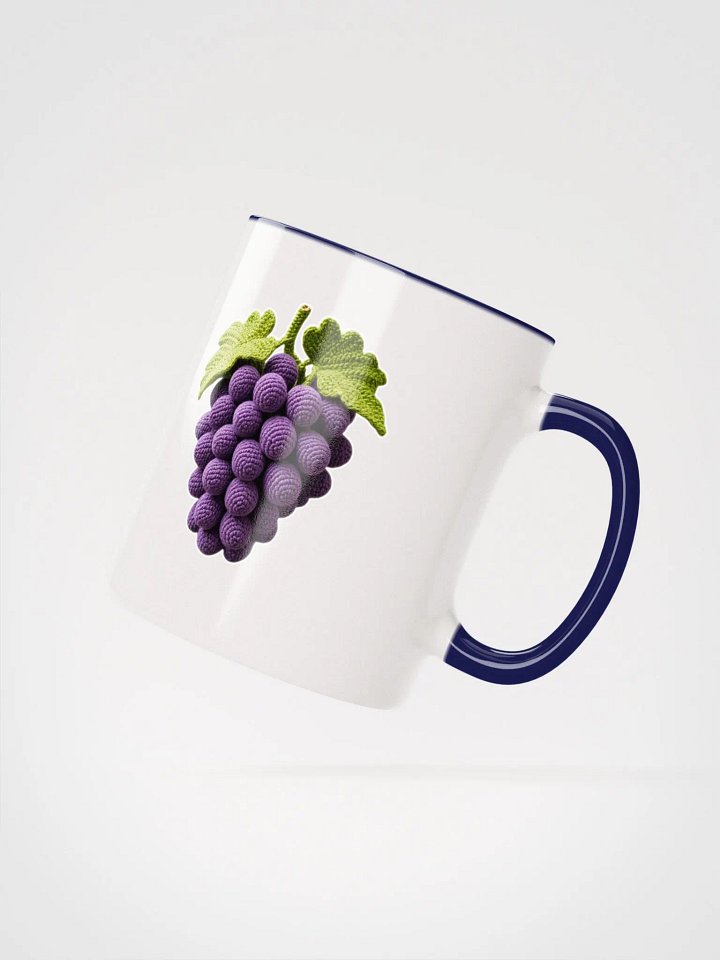 CozyAvocado Ceramic Grape Slice Mug #1 product image (2)