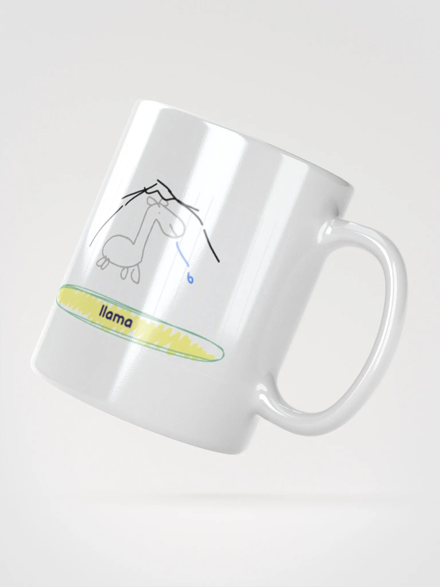 Llama mug product image (2)