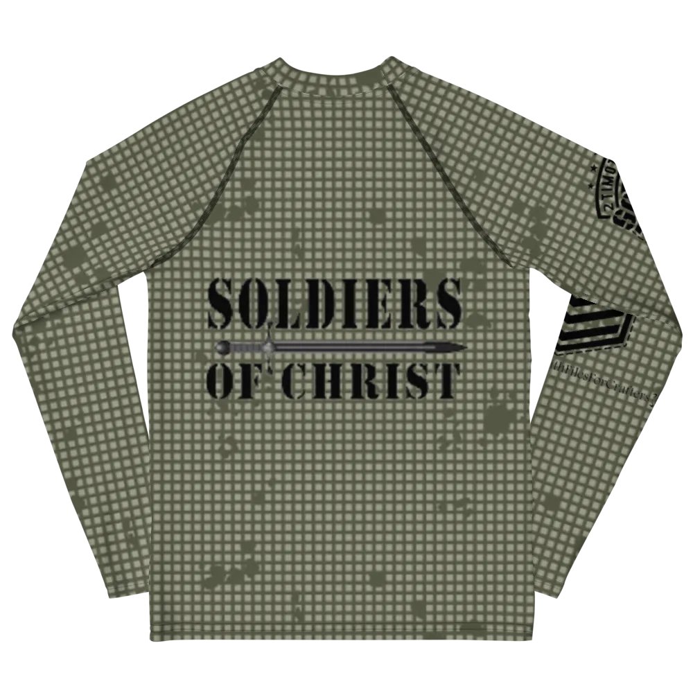 Faithful Camo: Youth Rash Guard - Desert Night Camo product image (6)