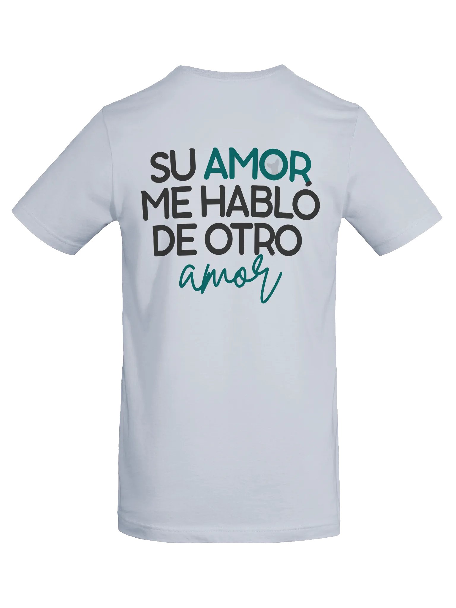 DoGod Camiseta Mujer Su Amor Me Habló | Texto Oscuro product image (6)