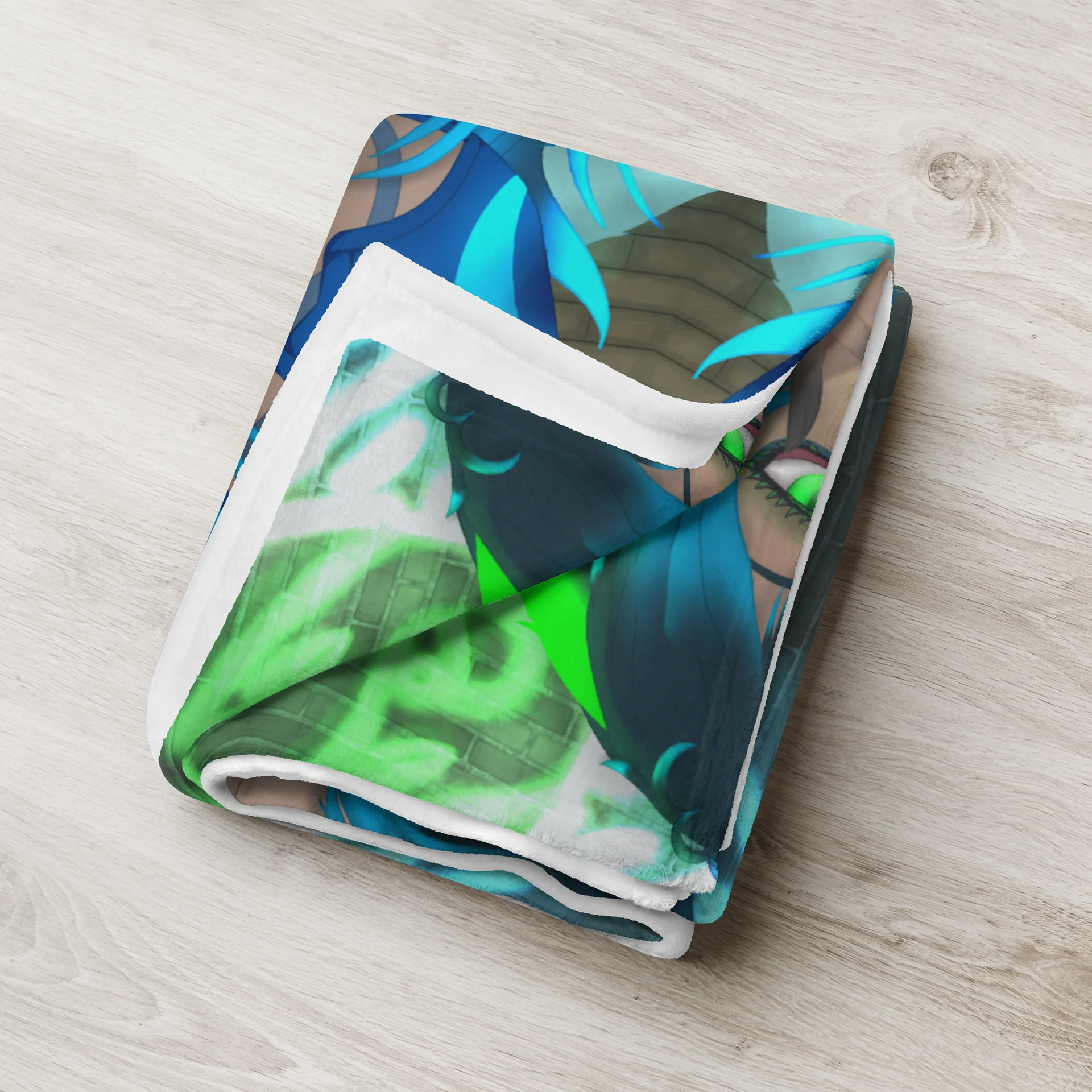 Blep Boke - Throw Blanket product image (8)