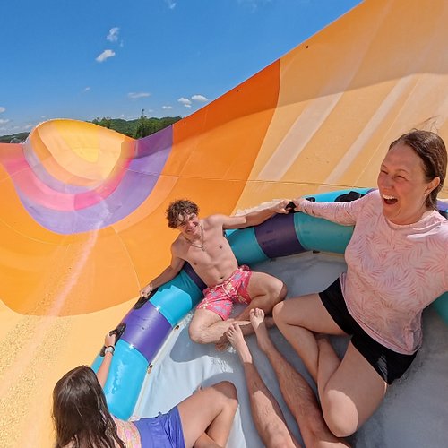 We had a blast riding EVERY slide at Soaky Mountain Waterpark! 💦 You can watch our full tour on YouTube! Have you ever been t...