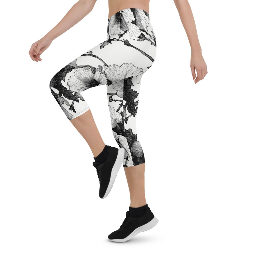 Hibiscus Harmony Capri Leggings product image (3)