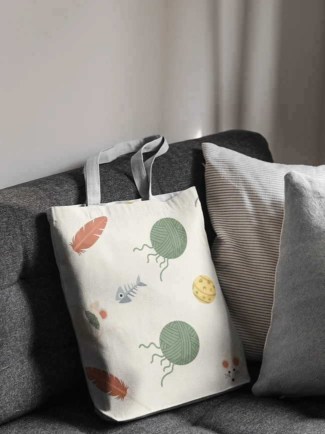 The Feline Co-Op Tote Bags