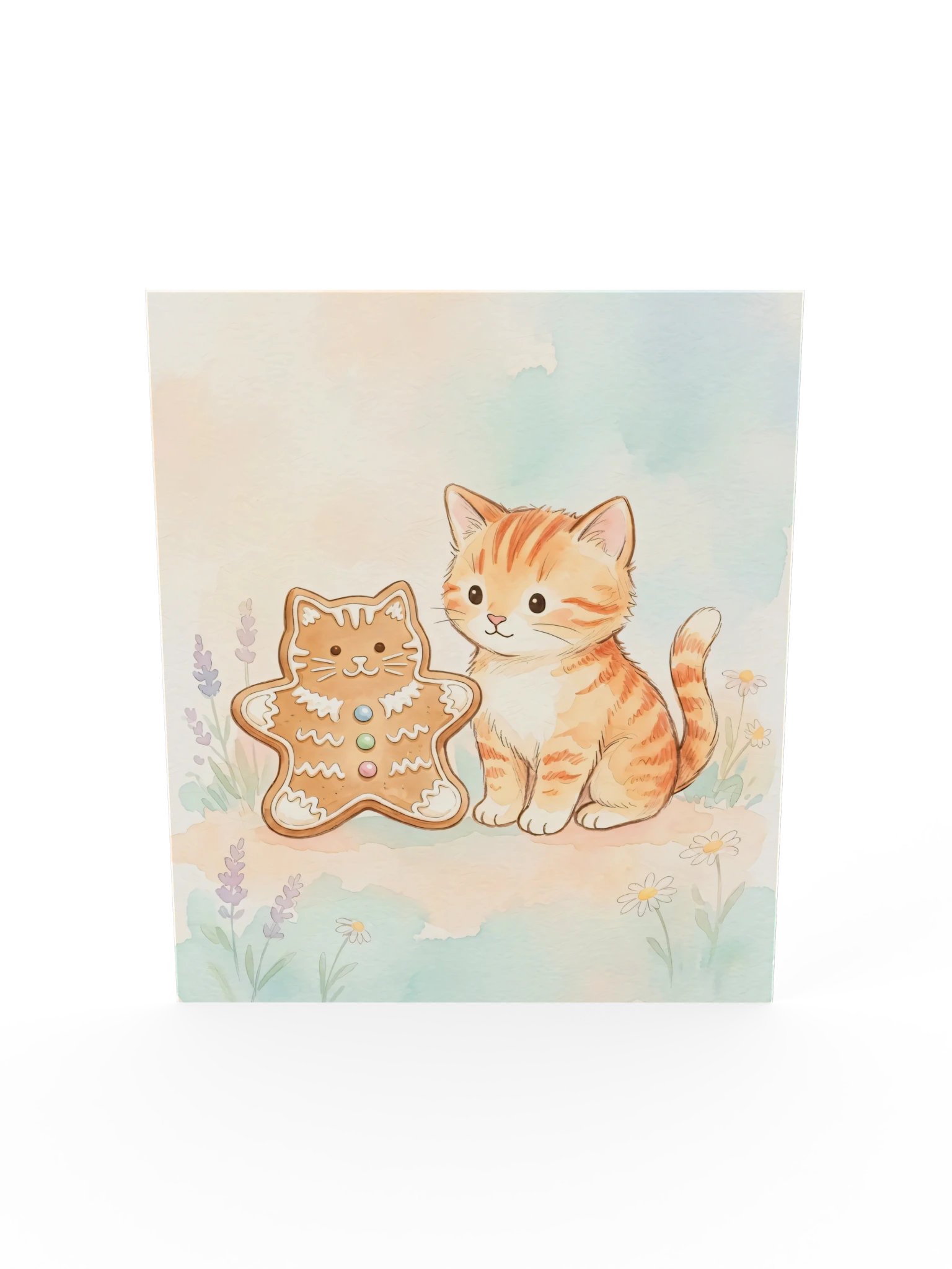 Gingerbread Kitten Poster product image (19)