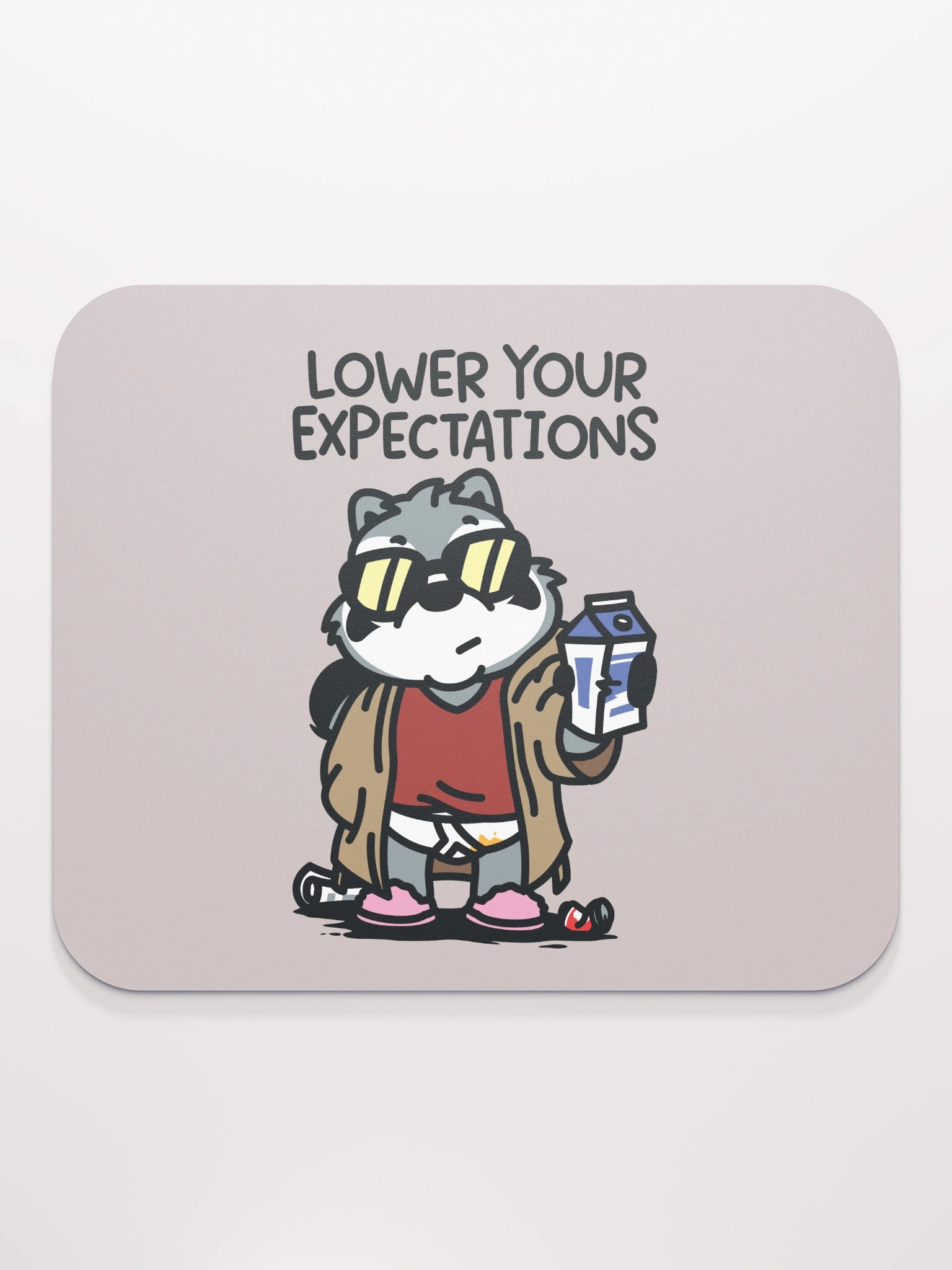 Lower Your Expectations Mouse Pad product image (2)