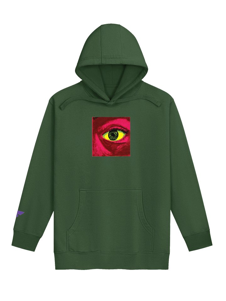Pink Eye Embroidered Hoodie product image (3)
