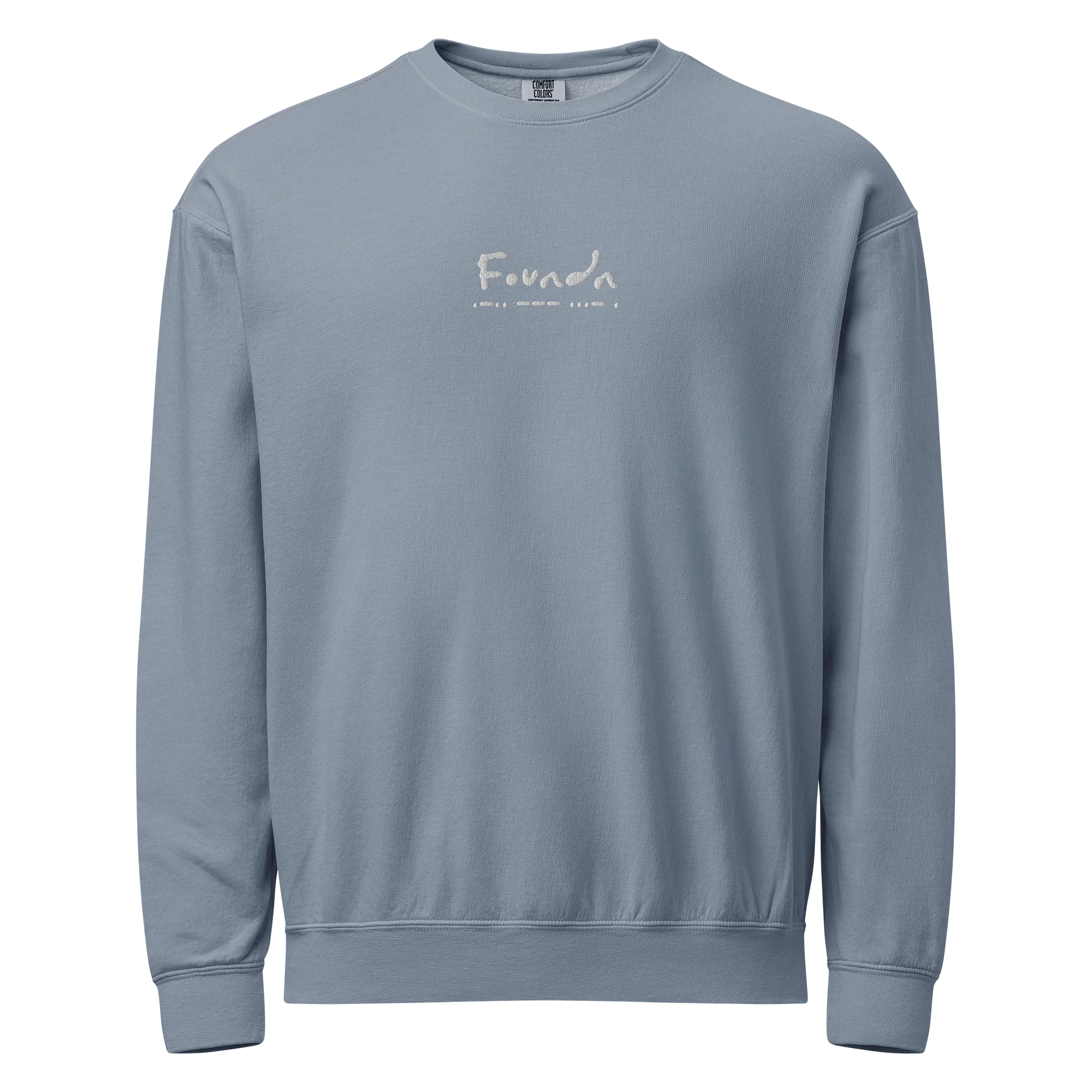 Foundn Love Crewneck — Blue Jean product image (1)