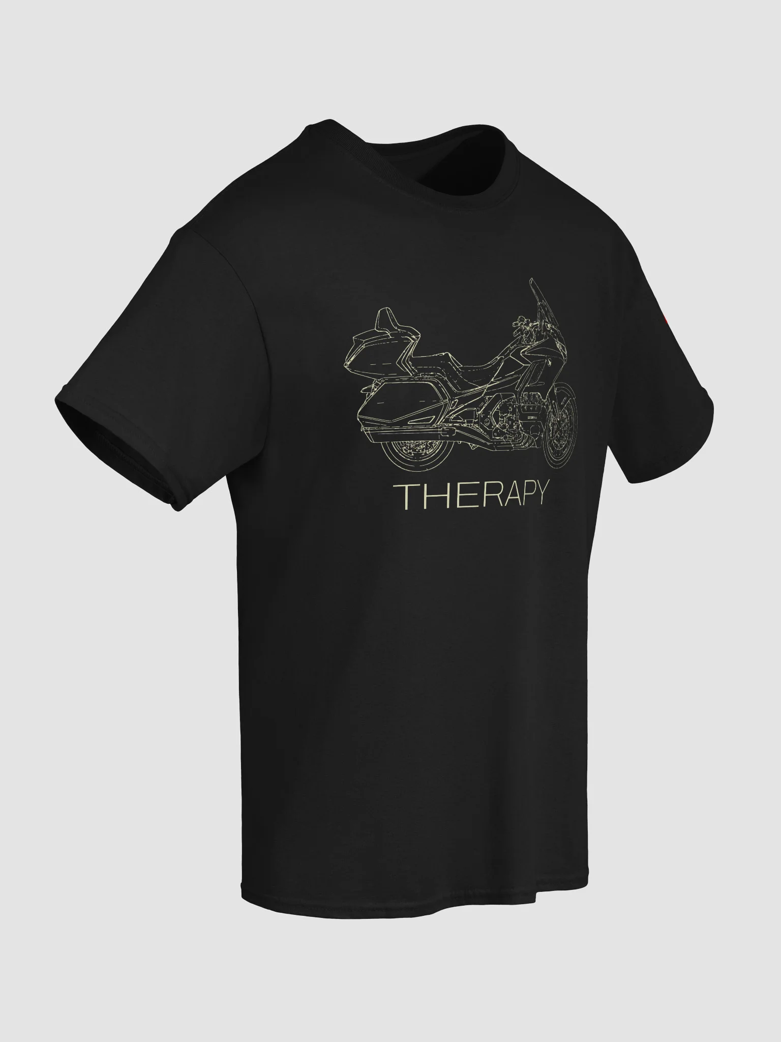 Therapy T-shirt YELLOW TEXT (Tour) product image (6)