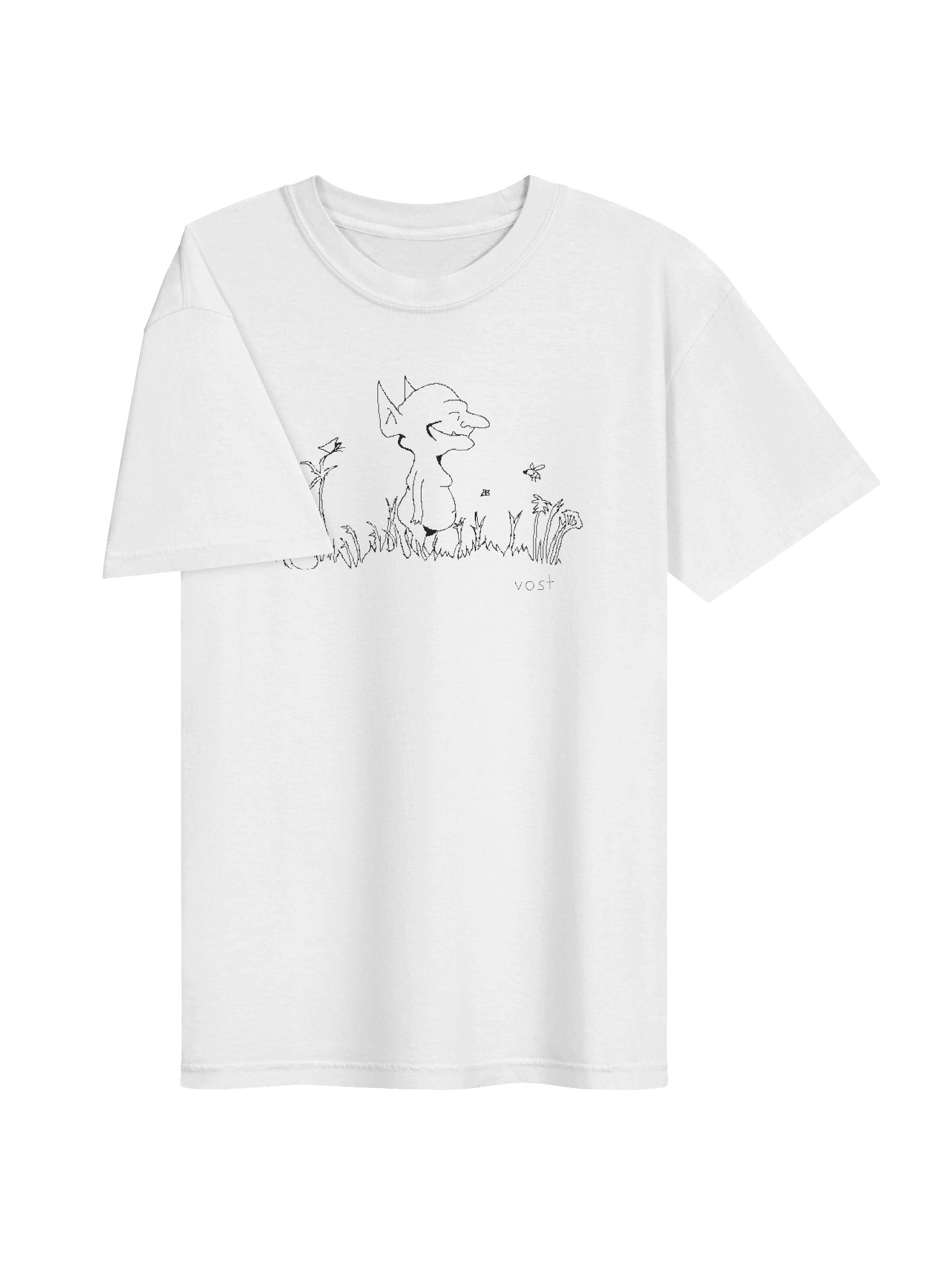 Abuse Goblin in Field - Linework product image (11)