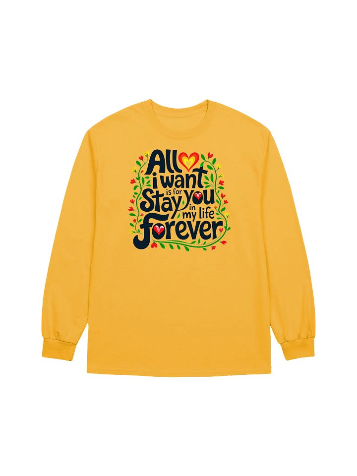 Eternal Love Floral Long Sleeve Tee product image (12)