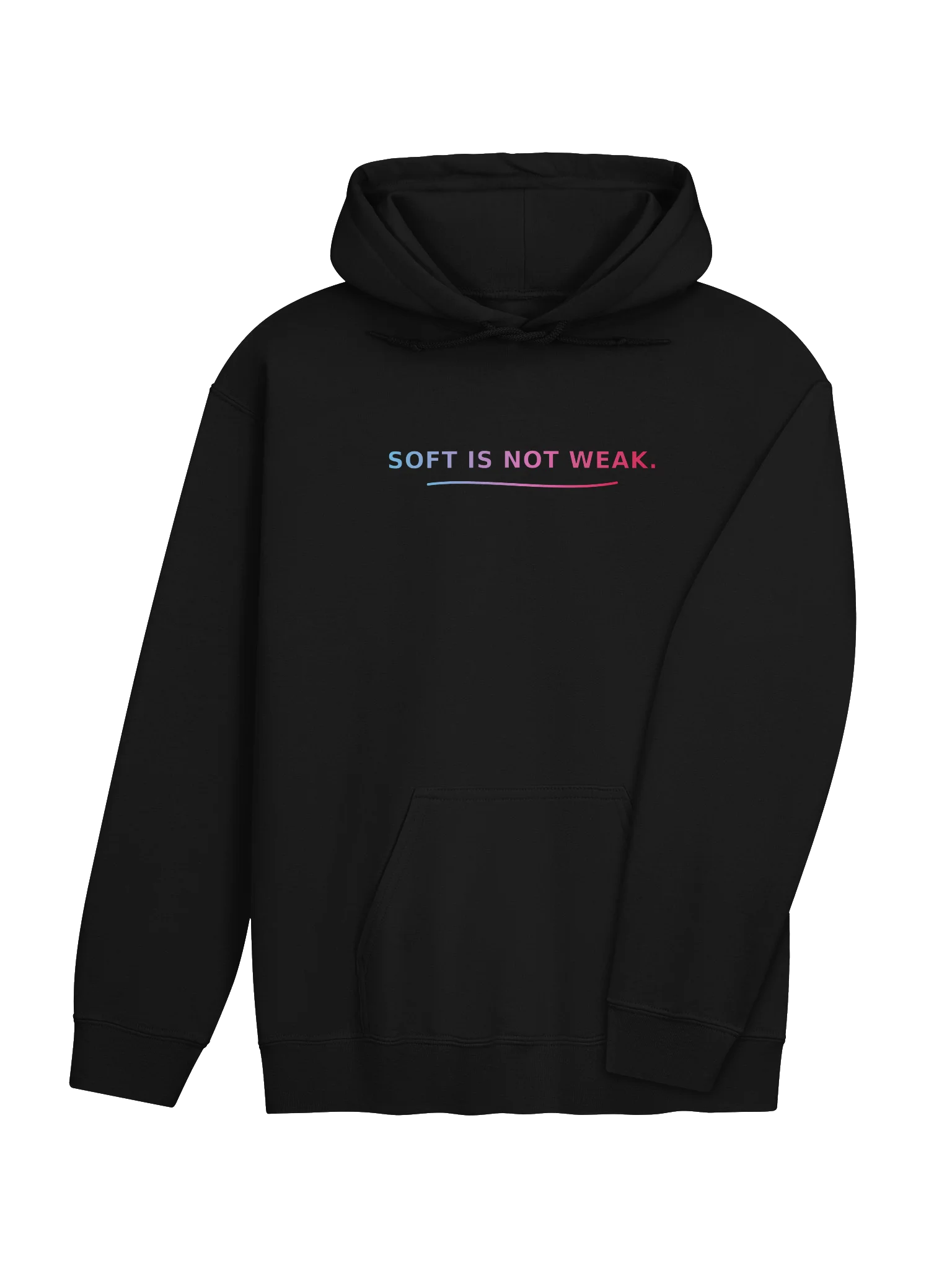 Soft Is Not Weak | Kindness Takes Courage Hoodie product image (4)