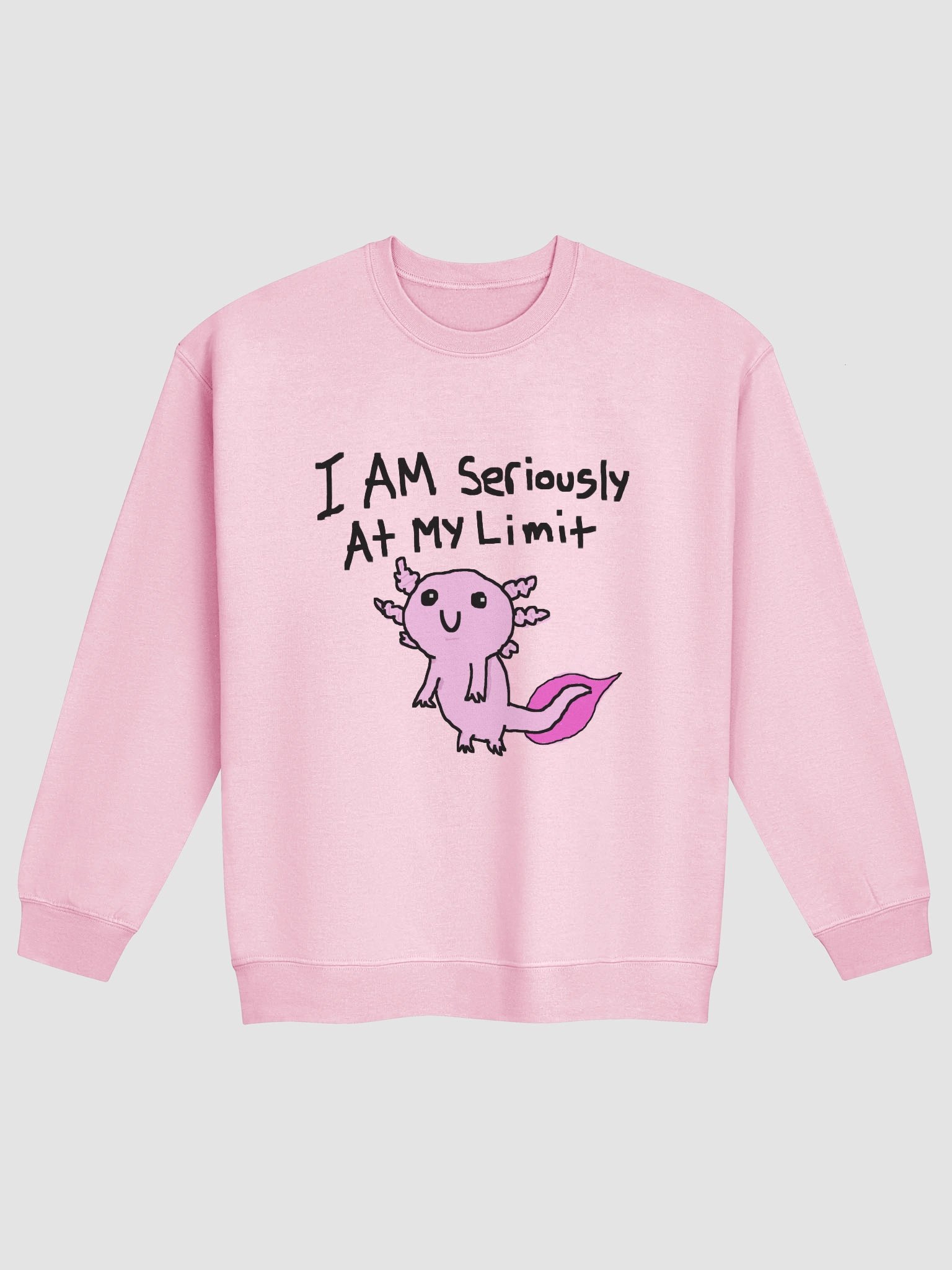 I am seriously at my limit Crewneck product image (1)