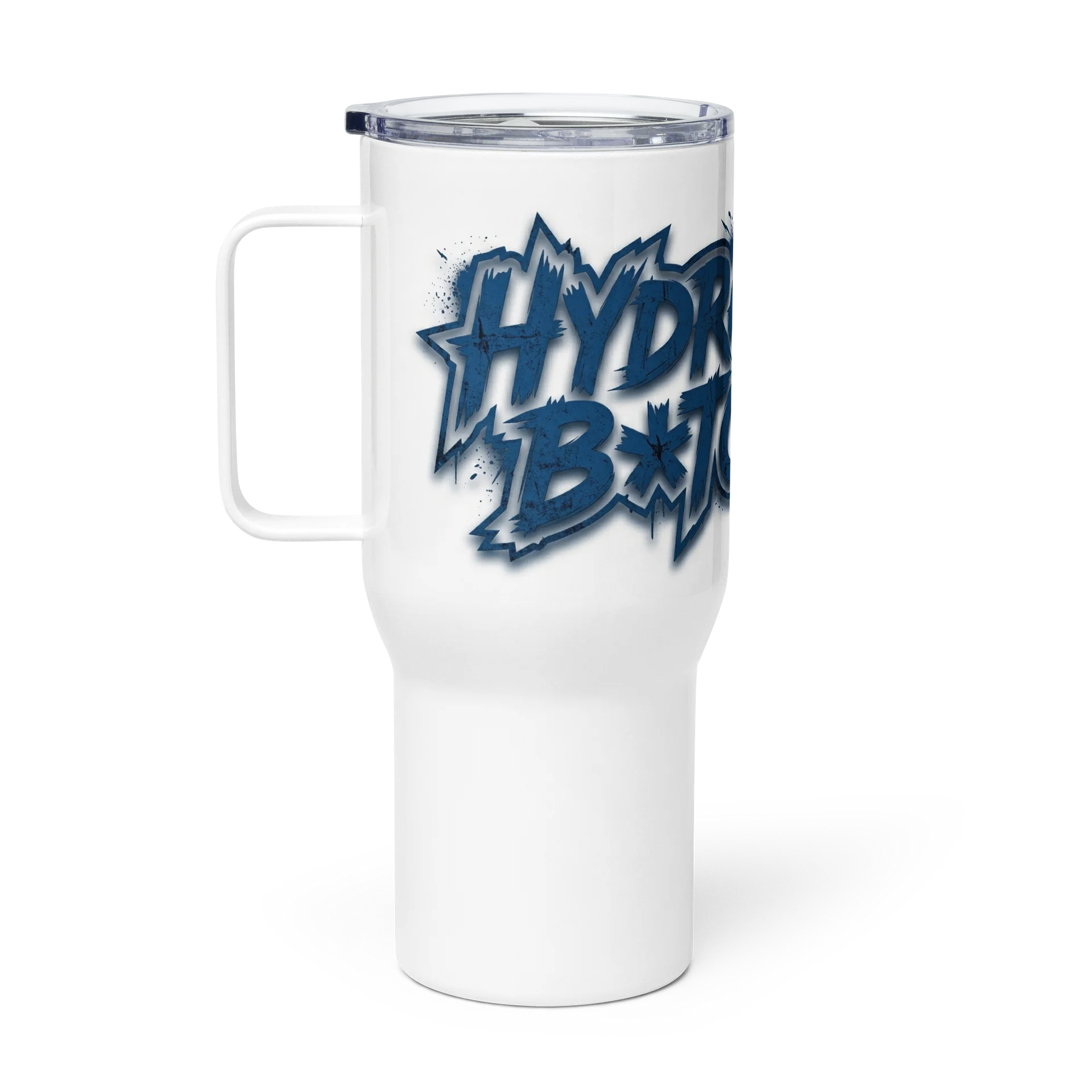 HYDRATE B*TCH! Graffiti Travel Mug w/ Handle — 25 oz product image (1)