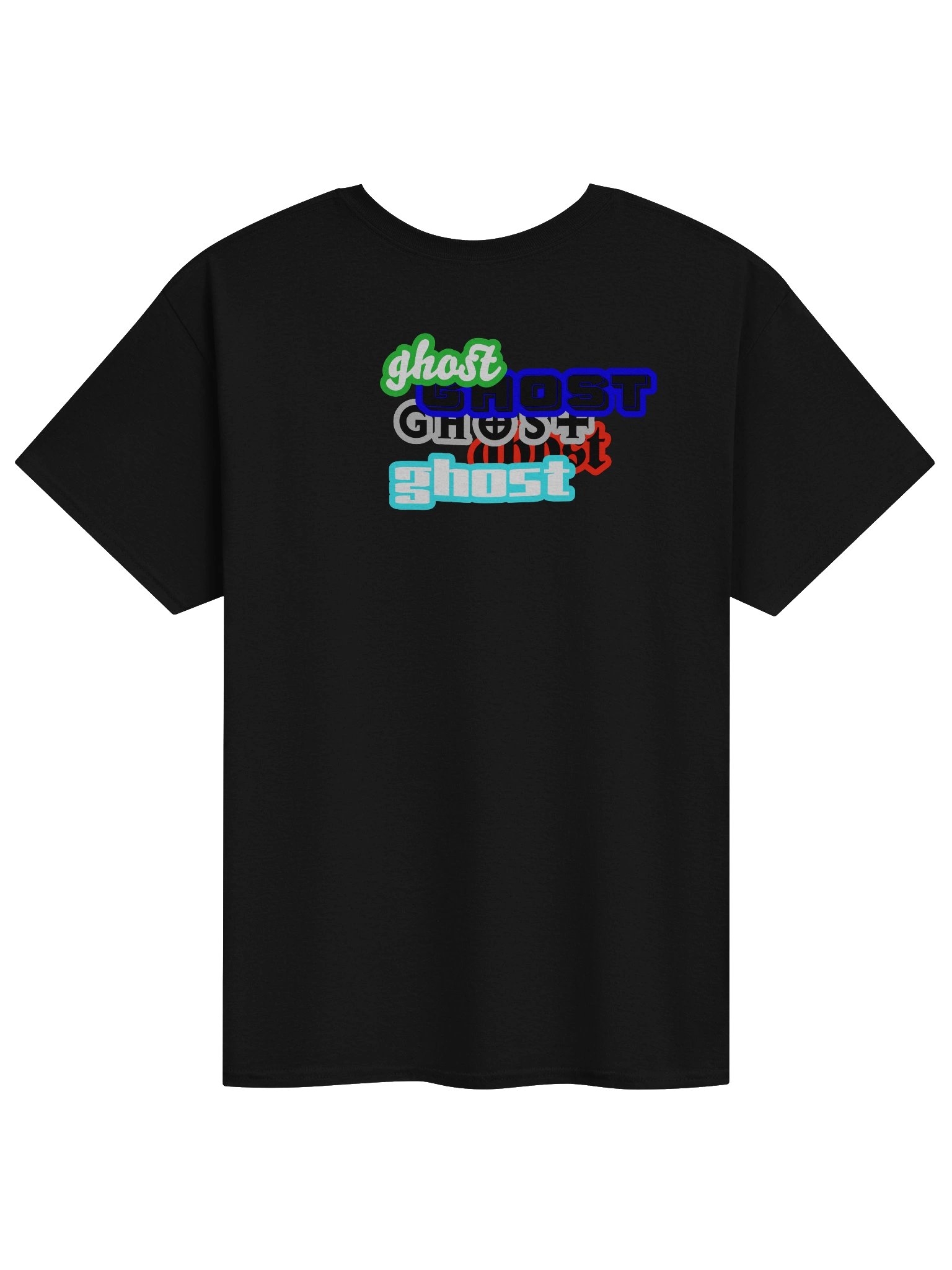 Ghost colors T-shirt product image (9)