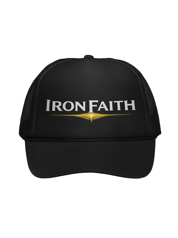 IRONFAITH Glow Book Foam Trucker Hat product image (1)