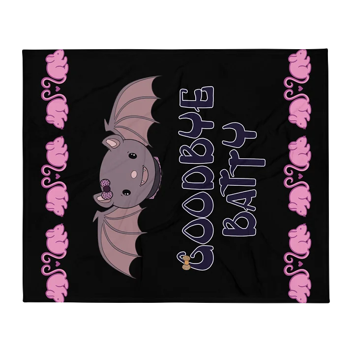 Batty Blanket - Black product image (1)