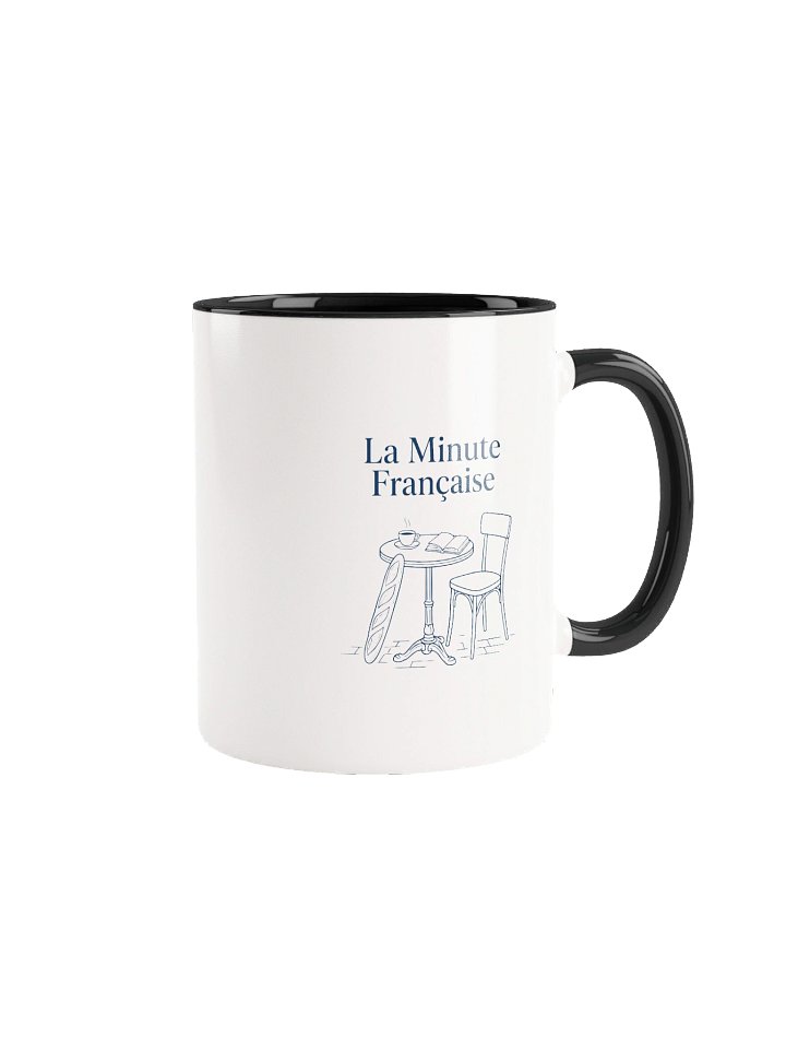 La Minute Française Ceramic Mug — French Learner Coffee Mug Gift 4 product image (1)