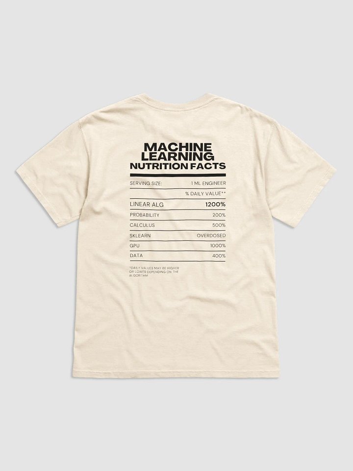 ML Nutrition Shirt product image (1)