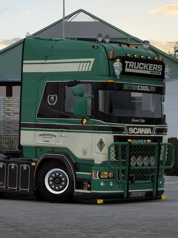 FREE! ETS2 TM Multicolor Skin Pack for Scania PGR-Series skin Pack 1 product image (1)