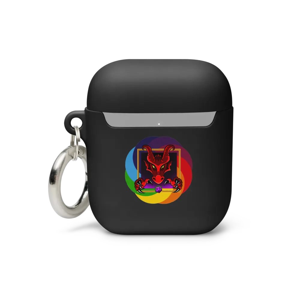 PRIDE Dice Dragon Earpod Case product image (1)