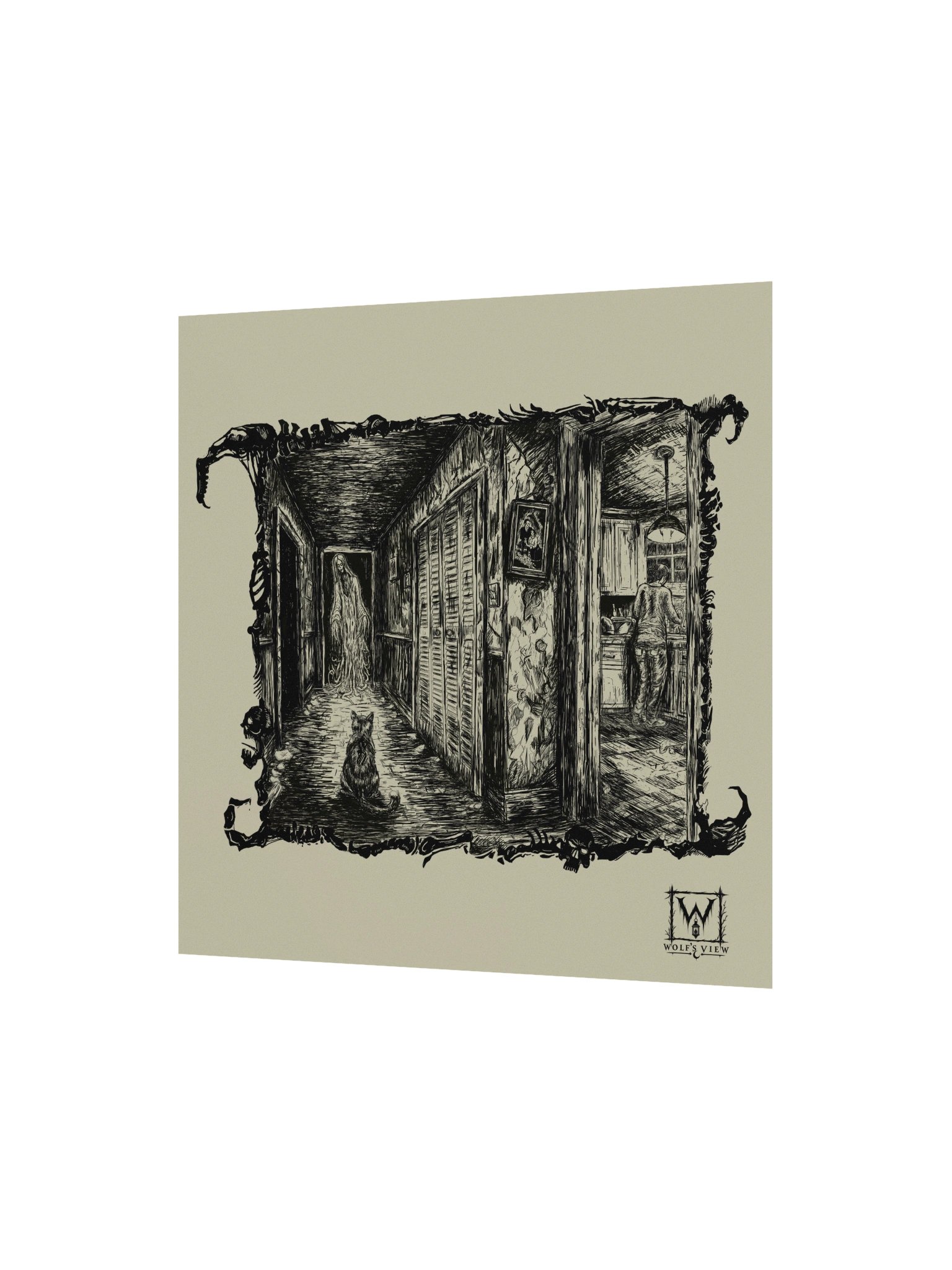 Phantom VII- In a Haunted House- B/W Print product image (3)