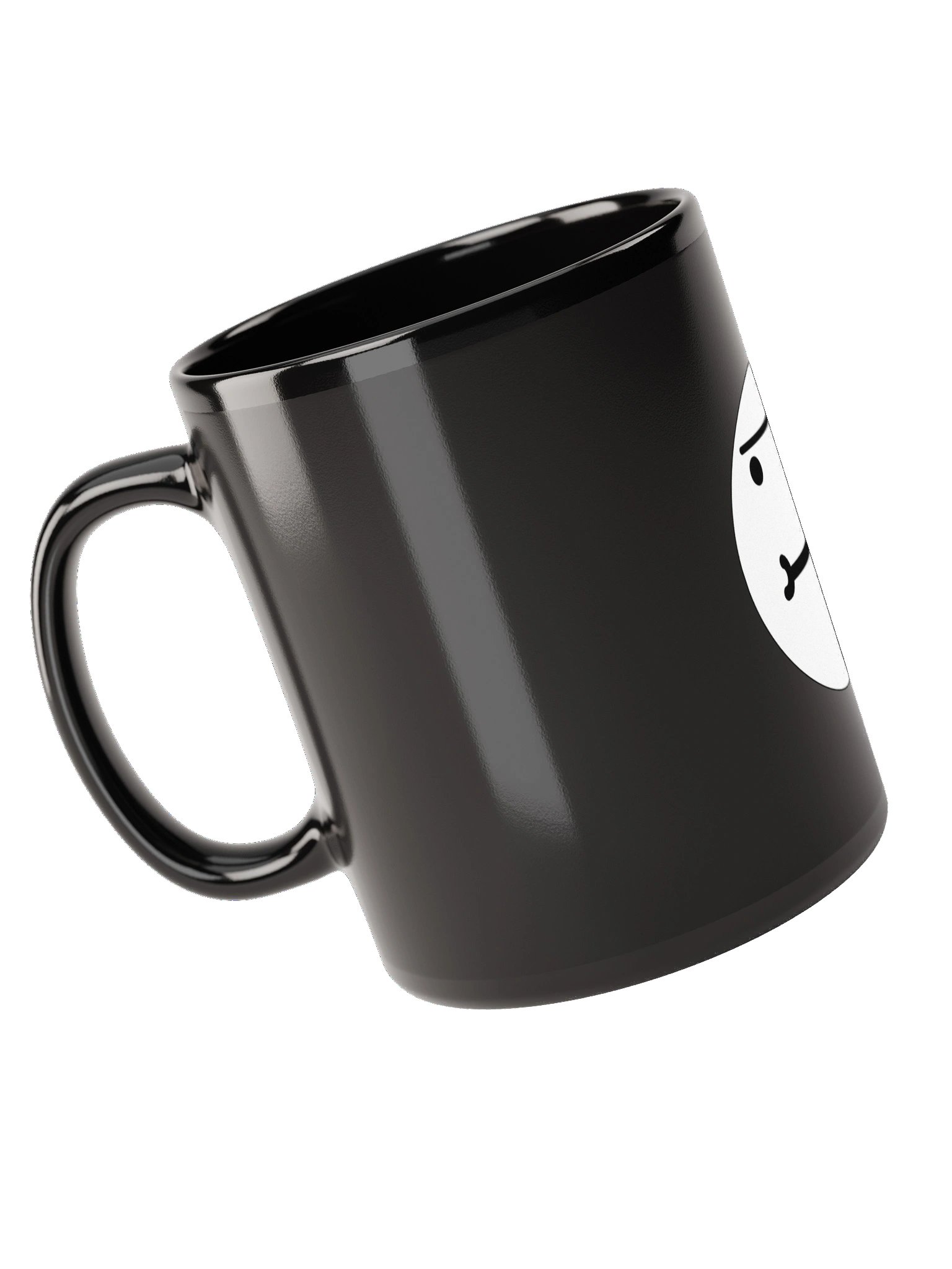 Hmm Black Glossy Mug product image (9)