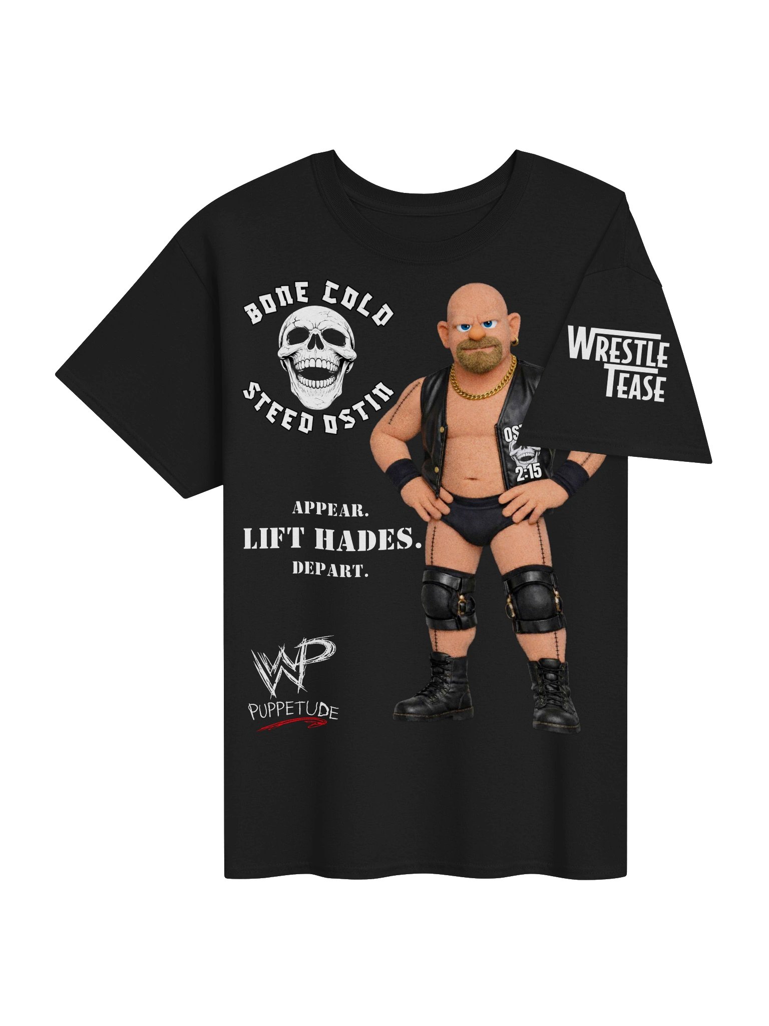 Bone Cold Steed Ostin Tee V1 w/ Sleeve print product image (2)