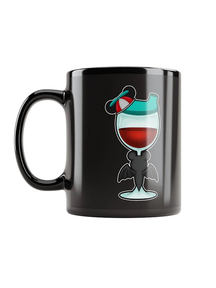 Wine-Hayley Logo Black Mug product image (1)