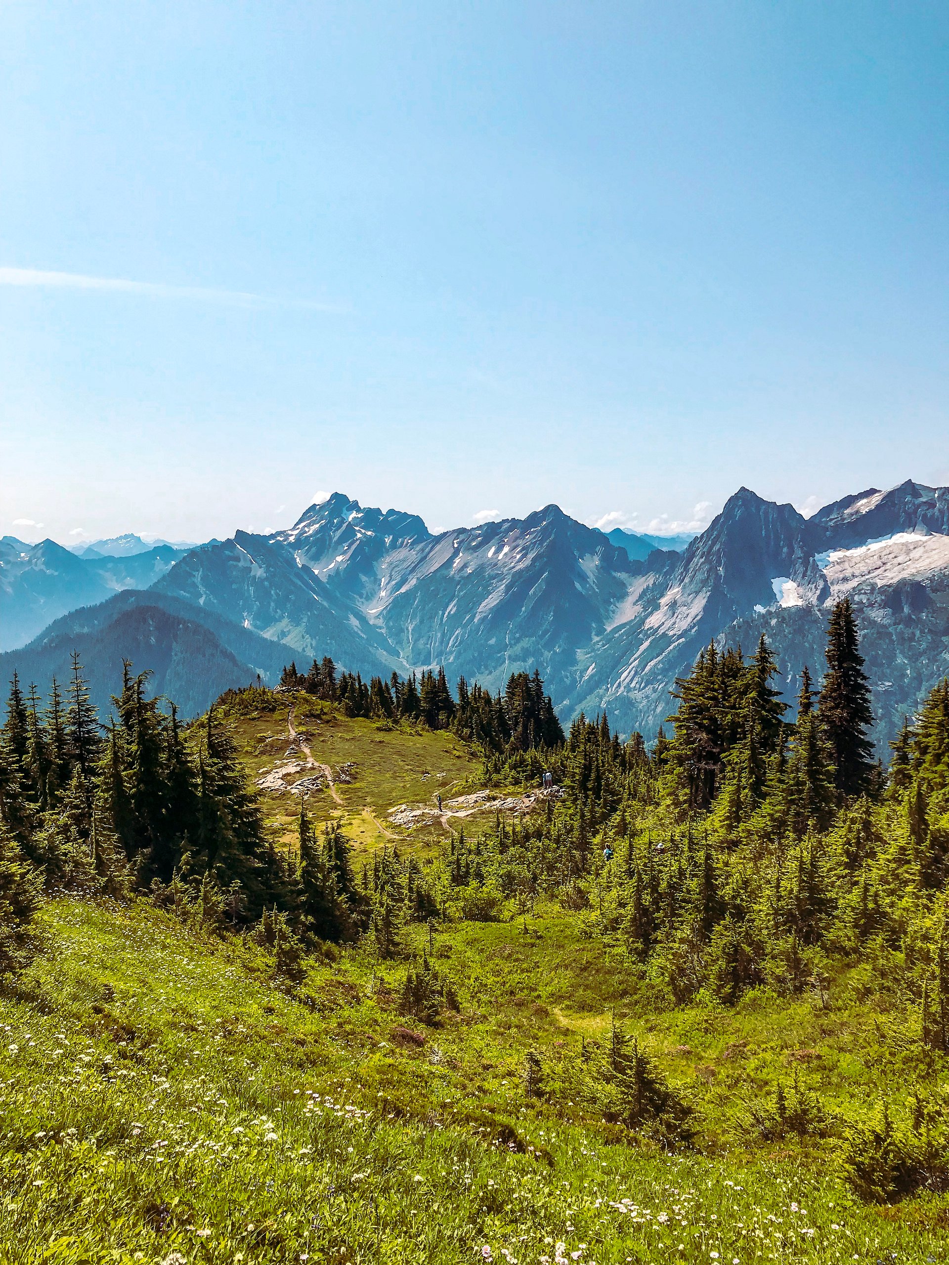 Mount Dickerman Original Watercolor Painting product image (2)