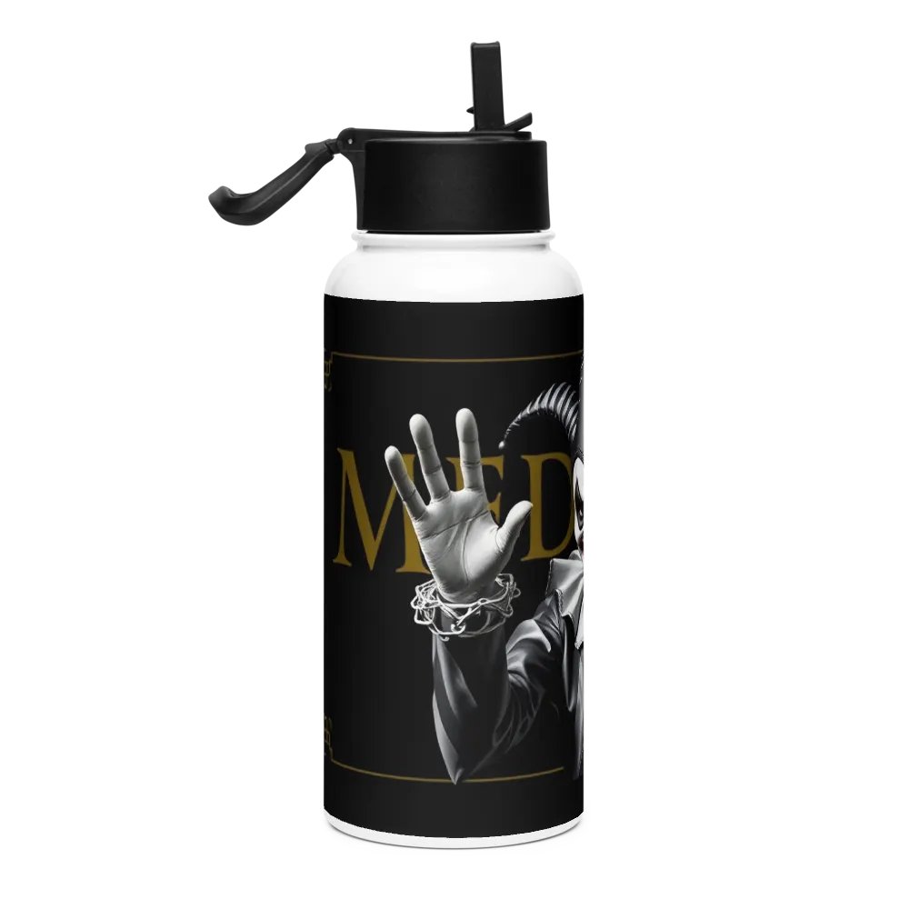 Sinister Jester Stainless Steel Water Bottle product image (4)