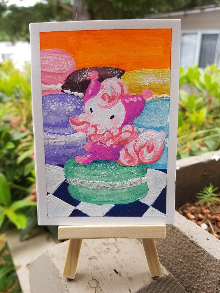 ACEO OOAK - Macaron Meister product image (1)