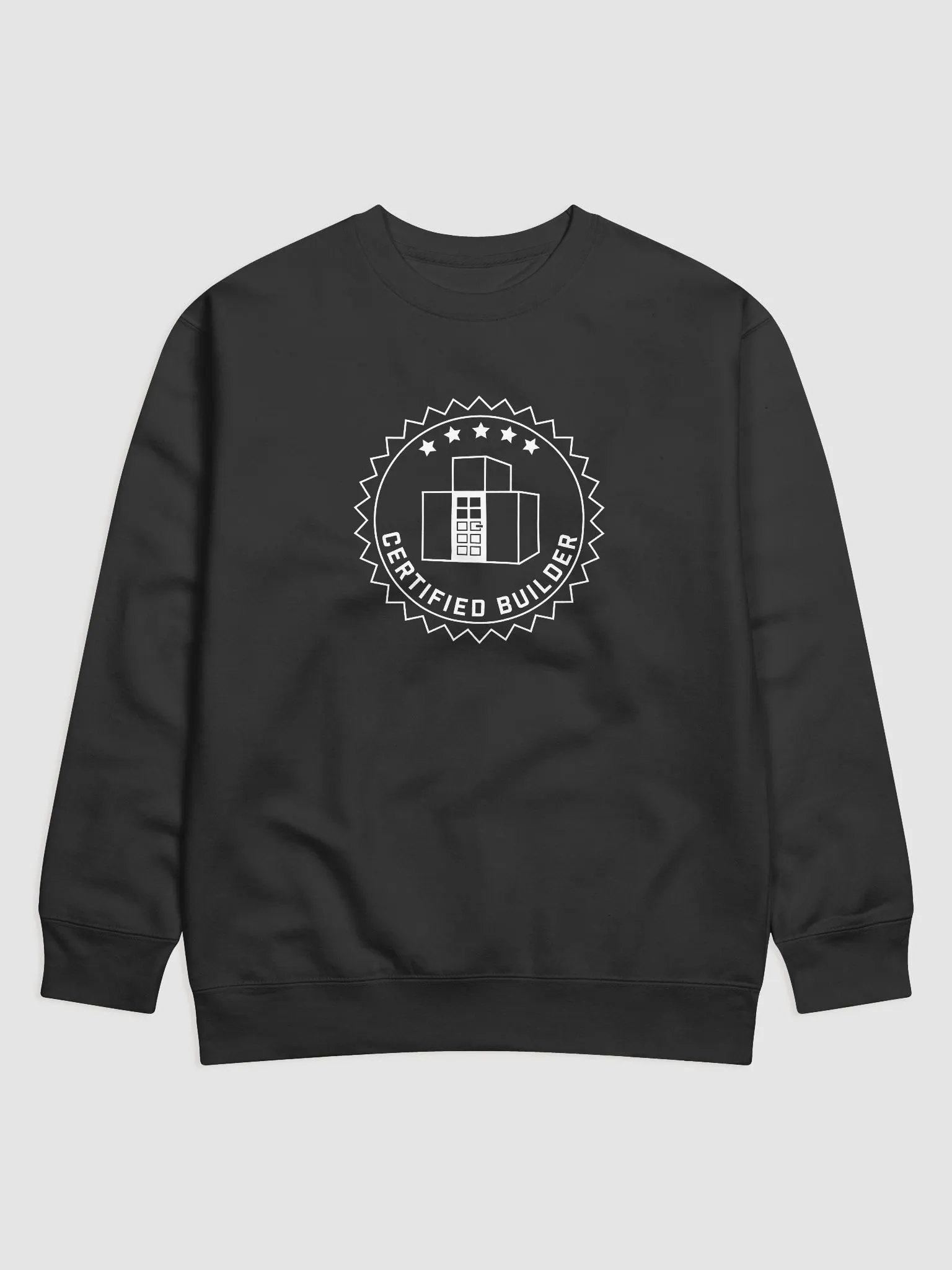 Certified Builder Seal Outlined Sweatshirt product image (5)