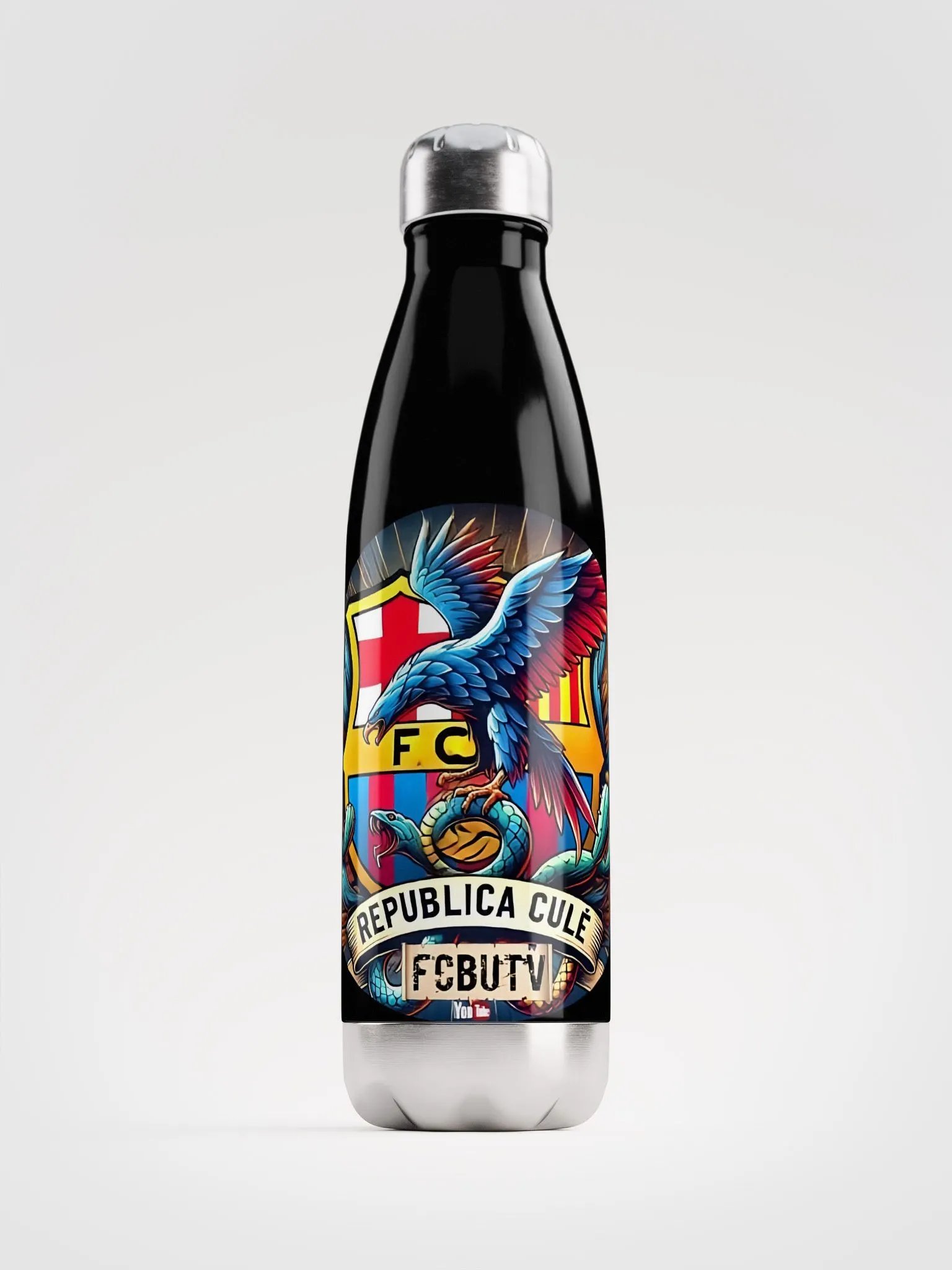 BOTELLA FCBUTV BLACK product image (1)
