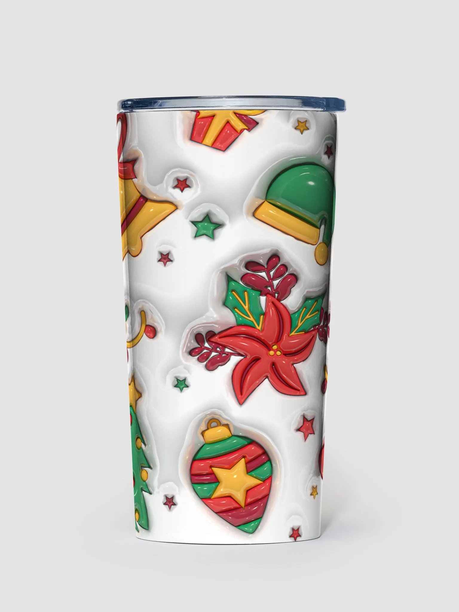 Golden Bell Christmas Stainless Steel Tumbler product image (1)