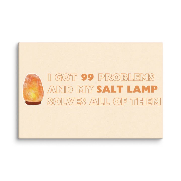 Canvas - power of the salt lamp product image (1)