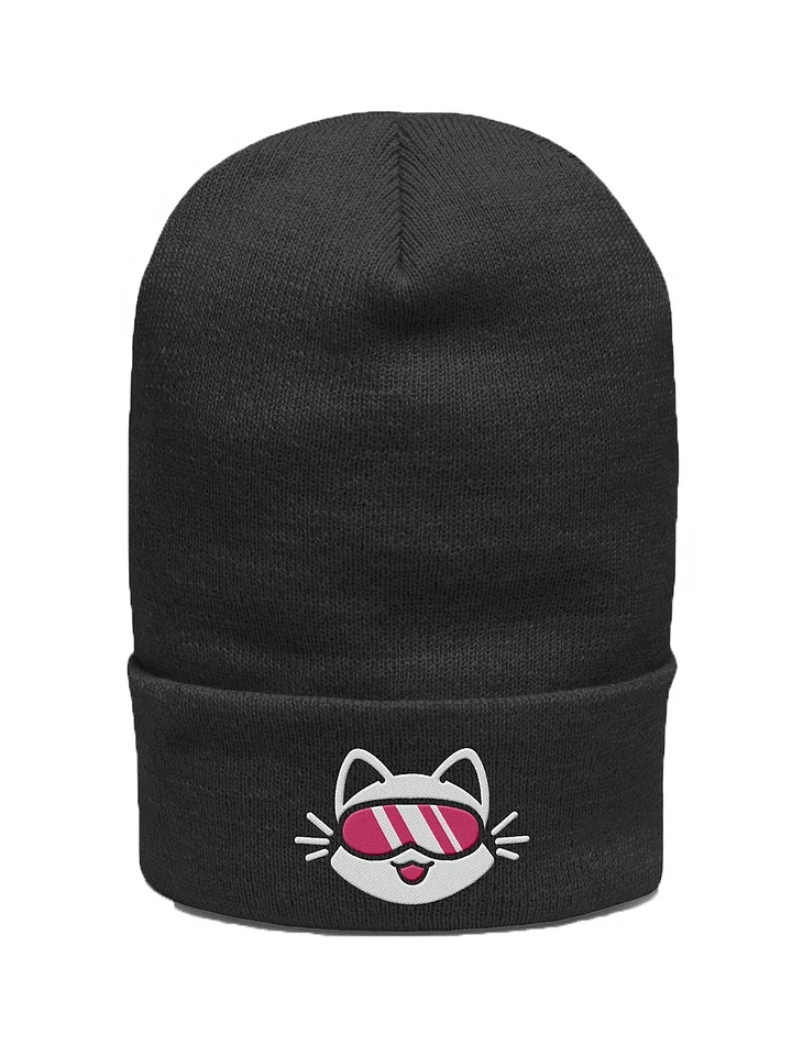 Embroidered Cat Beanie product image (1)