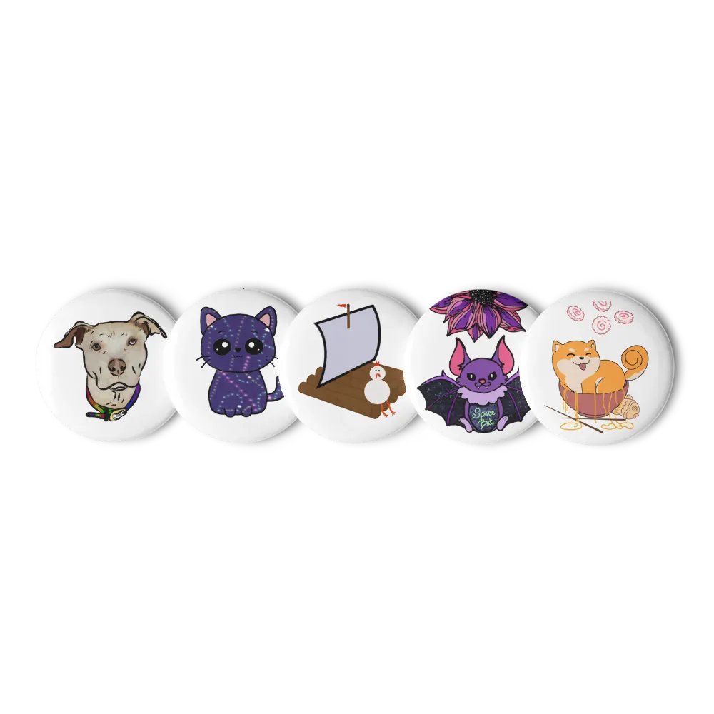 ShibOodles! The ModMin Pin Set product image (9)