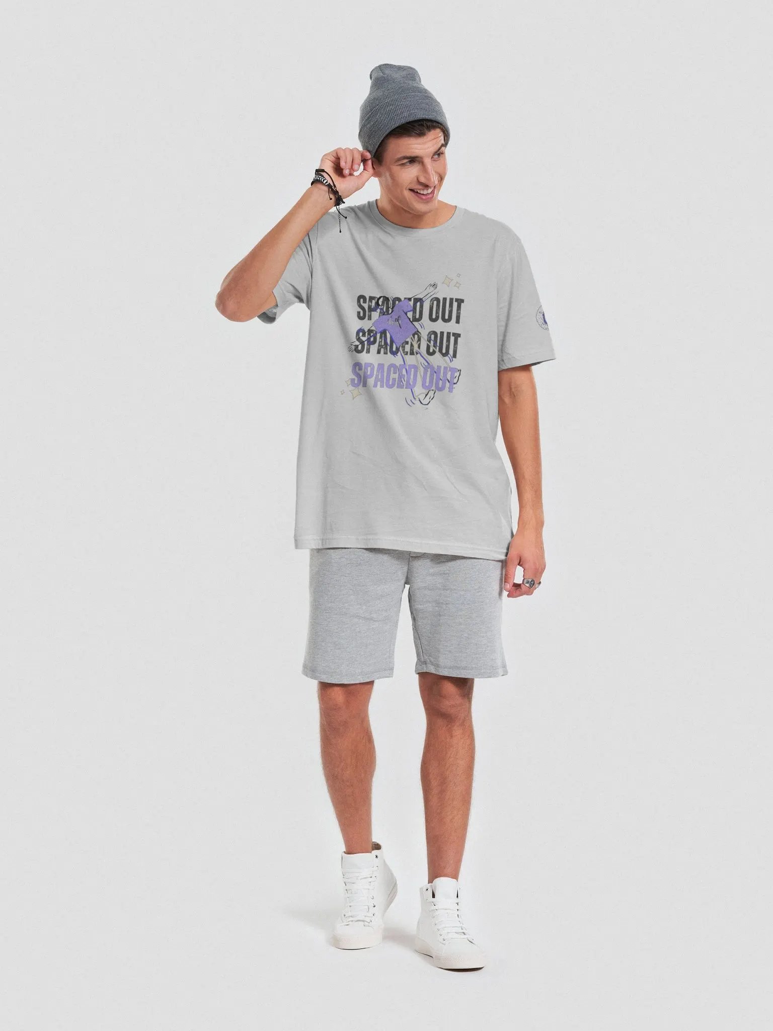Spaced out T-shirt product image (66)