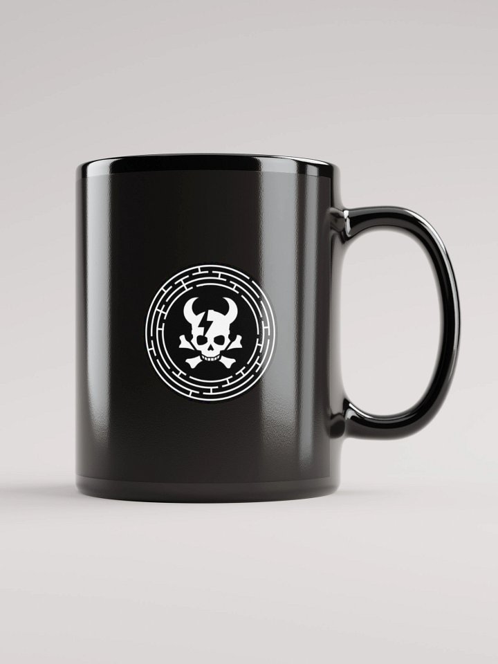 Sidequest Mug (Death Metal Font - White) product image (2)