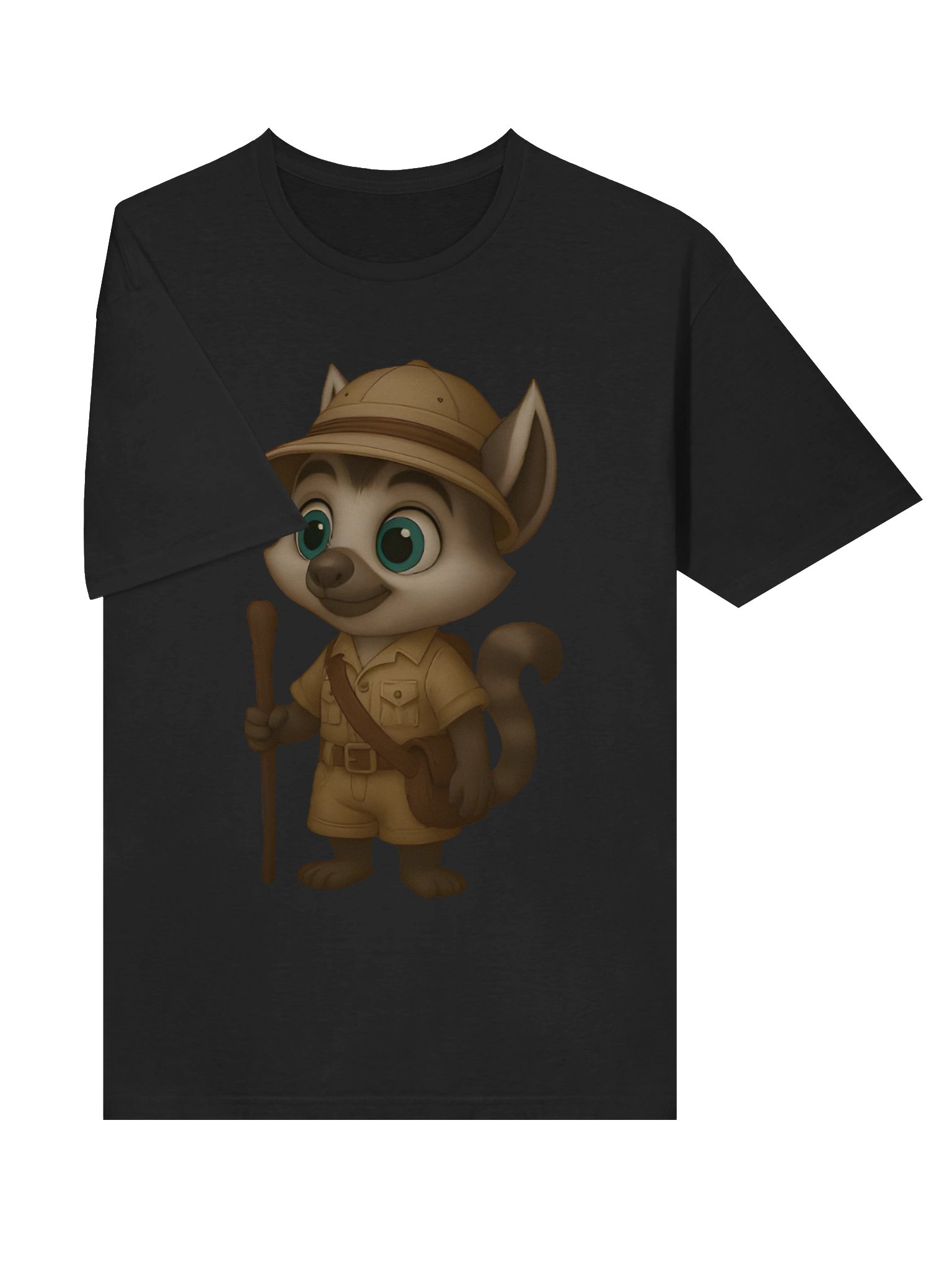 jungle lemur tshirt product image (44)